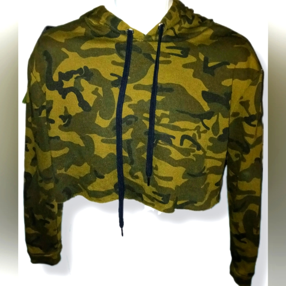 TIMING LS SWEATSHIRT CAMO HOODIE